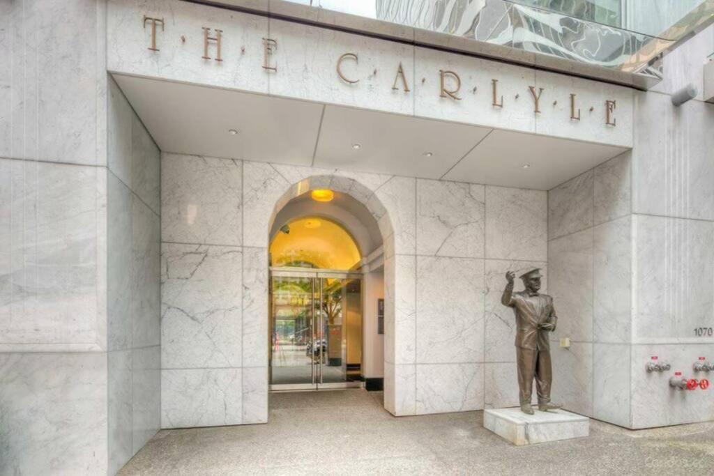 Modern Condo In The Heart Of Dt Overlooking City Vancouver Eksteriør bilde